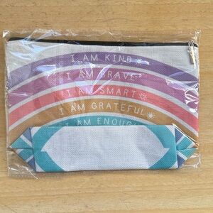 Inspirational Rainbow Pouch